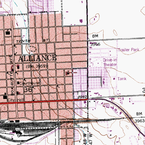 Topographic Map of Good Samaritan Village, NE