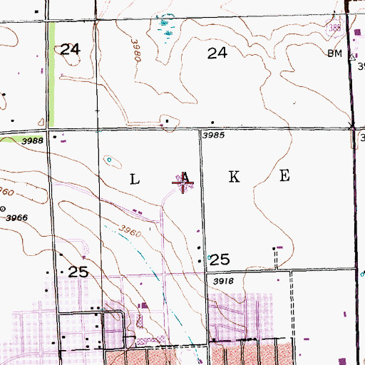 Topographic Map of Alliance Medical Center, NE