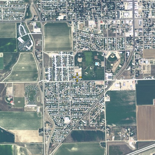 Aerial/Satellite Image of Geil Elementary School, NE