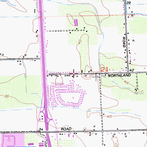 Topographic Map of The Church of Jesus Christ of Latter Day Saints, CA