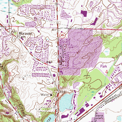 Topographic Map of Jonathan, MN