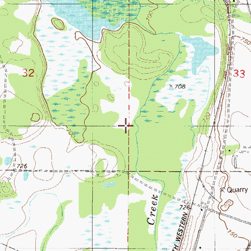 Topographic Map of Minnesota Valley National Wildlife Refuge, MN
