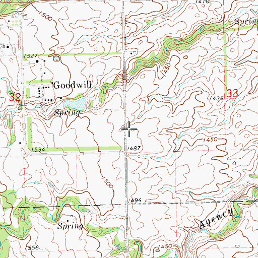 Topographic Map of Sisseton Wahpeton College, SD