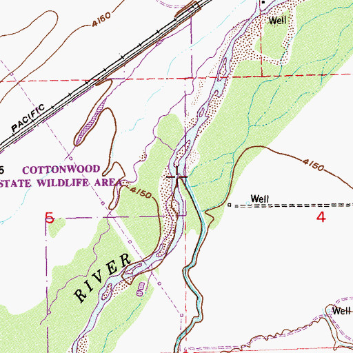 Topographic Map of Beaver Creek, CO