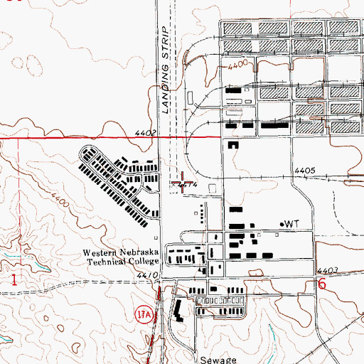 Topographic Map of Ordville (historical), NE