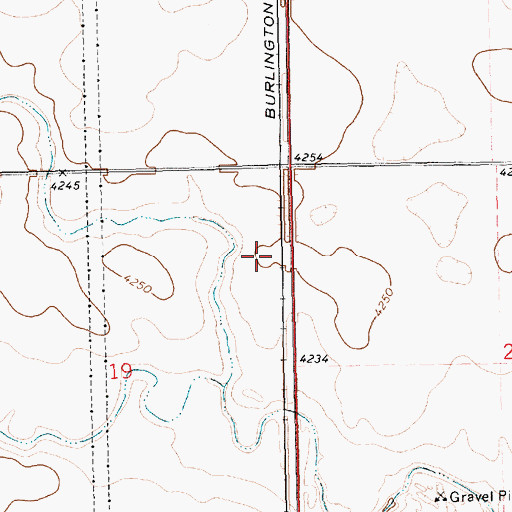 Topographic Map of Discovery Oil Well - Marathon Oil Company Historical Marker, NE