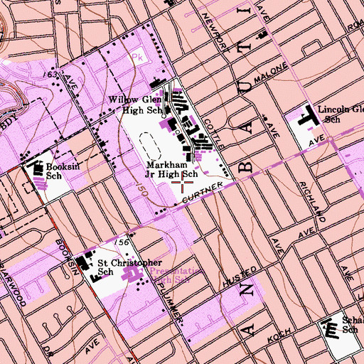 Topographic Map of Wallenberg Park, CA