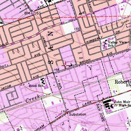 Topographic Map of Church of the Chimes, CA