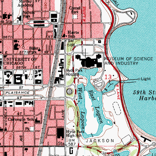 Topographic Map of Illinois Building (historical), IL