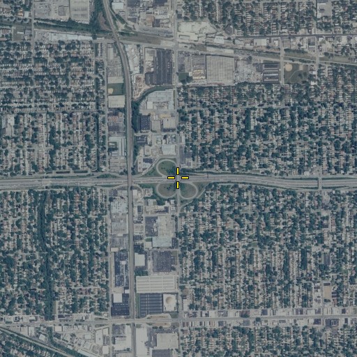 Aerial/Satellite Image of Interchange 18, IL