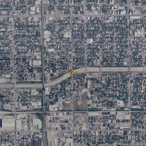 Aerial/Satellite Image of Interchange 25, IL