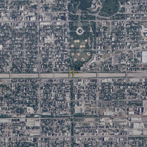 Aerial/Satellite Image of Interchange 26A, IL