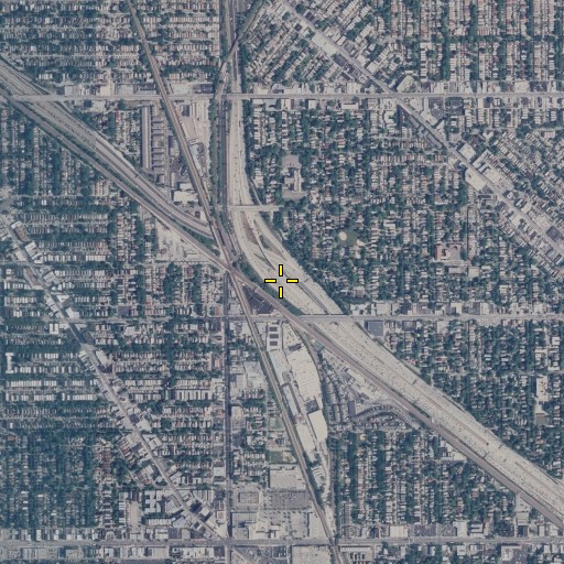 Aerial/Satellite Image of Interchange 43B, IL