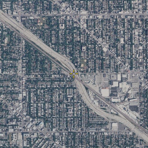 Aerial/Satellite Image of Interchange 45A, IL