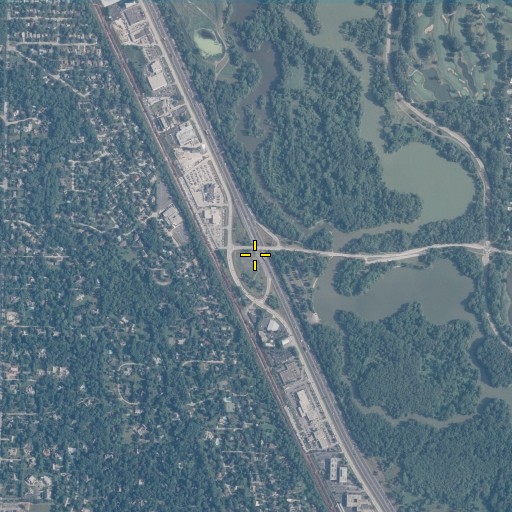Aerial/Satellite Image of Interchange 31, IL