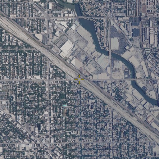 Aerial/Satellite Image of Interchange 47B, IL