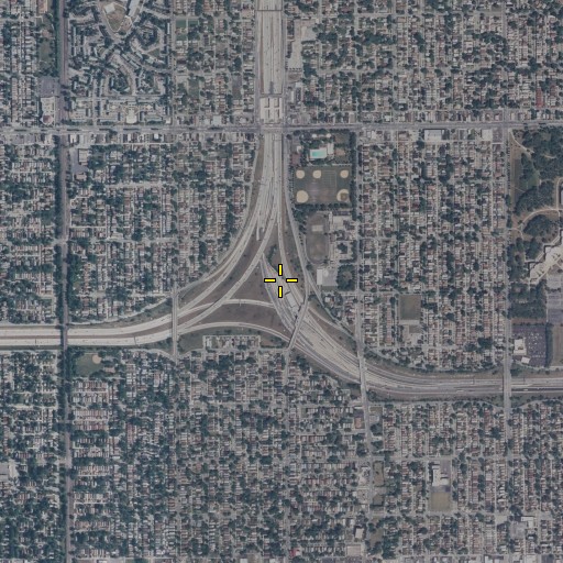Aerial/Satellite Image of Interchange 63, IL