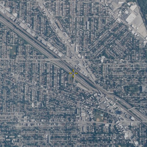 Aerial/Satellite Image of Interchange 83B, IL