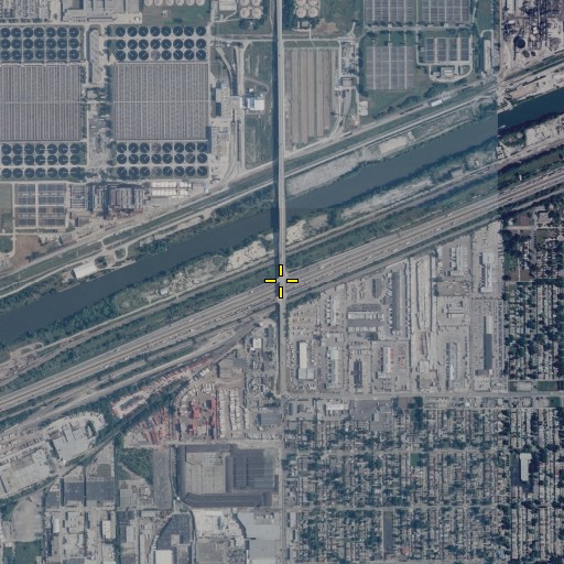 Aerial/Satellite Image of Interchange 285, IL