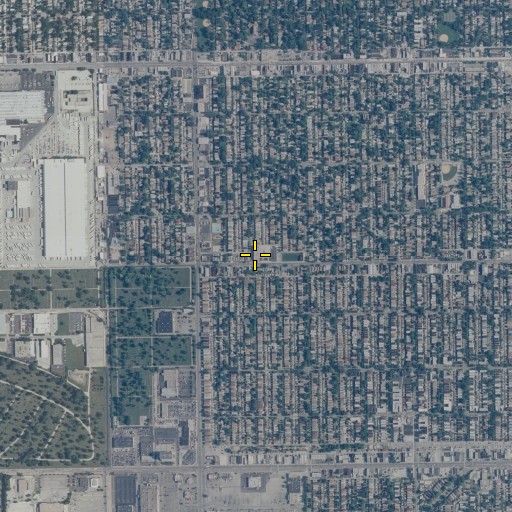 Aerial/Satellite Image of Jefferson Elementary School, IL