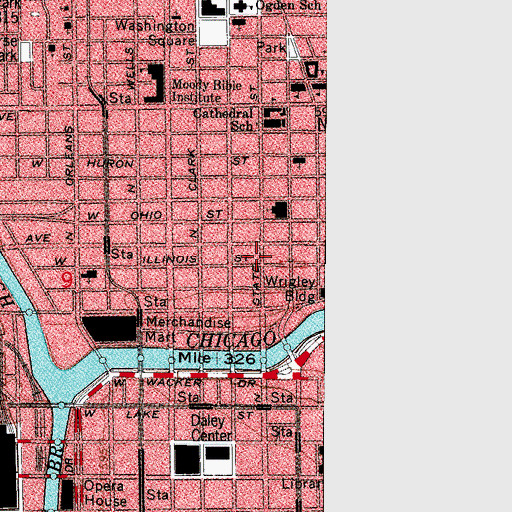 Topographic Map of MacKee House (historical), IL