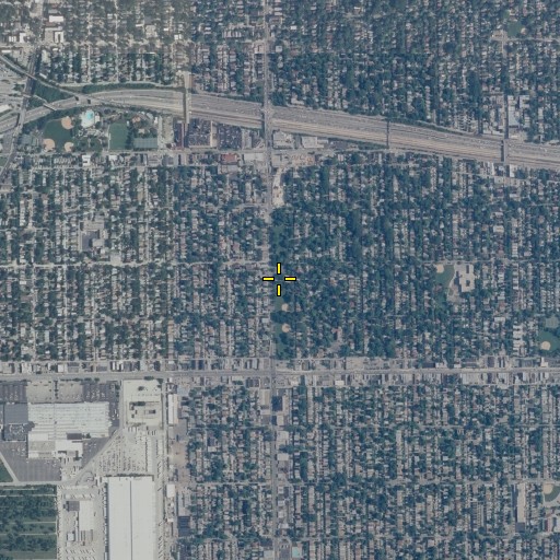 Aerial/Satellite Image of Maple Park, IL