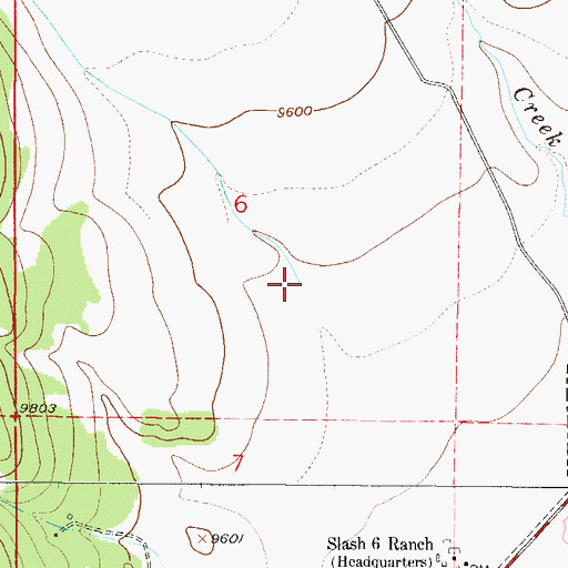 Topographic Map of Ohler Gulch, CO