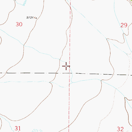 Topographic Map of Deadman Gulch, CO