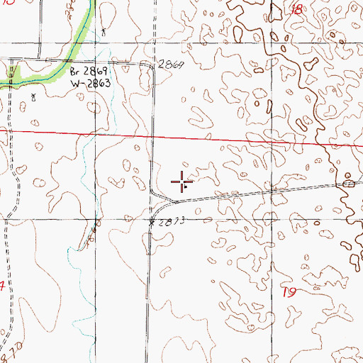 Topographic Map of Simeon Public School, NE