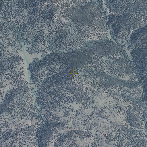 Aerial/Satellite Image of Derringer Peak, CO