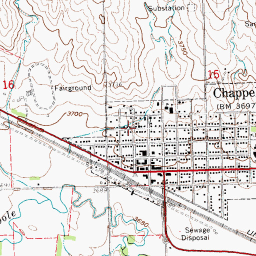 Topographic Map of Sudman-Neumann Heritage House, NE