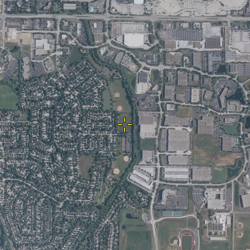 Aerial/Satellite Image of Deerpath Park, IL