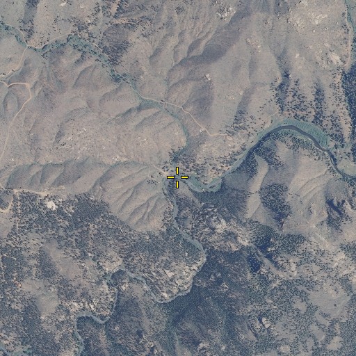 Aerial/Satellite Image of Roland Gulch, CO