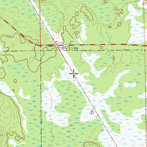 Topographic Map of Harmon (historical), WI
