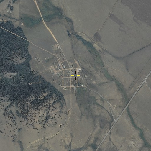 Aerial/Satellite Image of Como, CO
