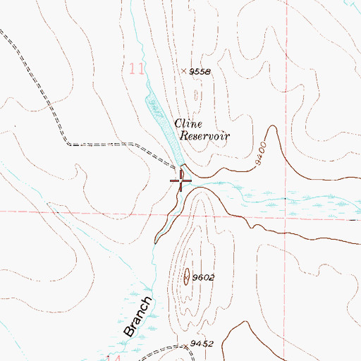 Topographic Map of South Branch Park Gulch, CO