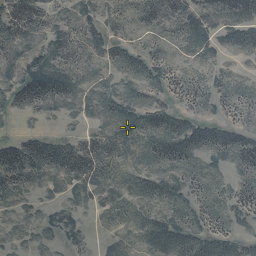 Aerial/Satellite Image of Robbins Spring, CO
