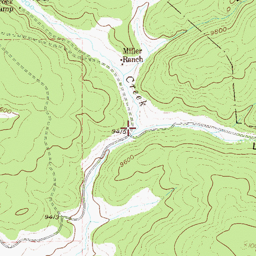 Topographic Map of Long Gulch, CO