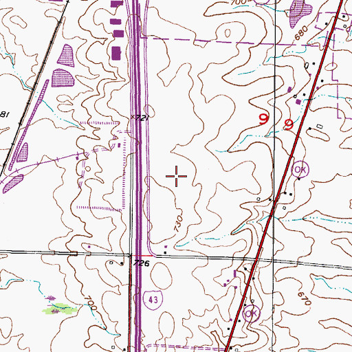 Topographic Map of Sheboygan Speedway (historical), WI