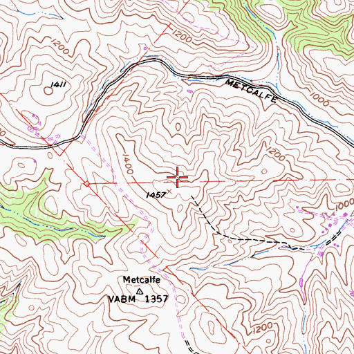 Topographic Map of Motorcycle County Park, CA