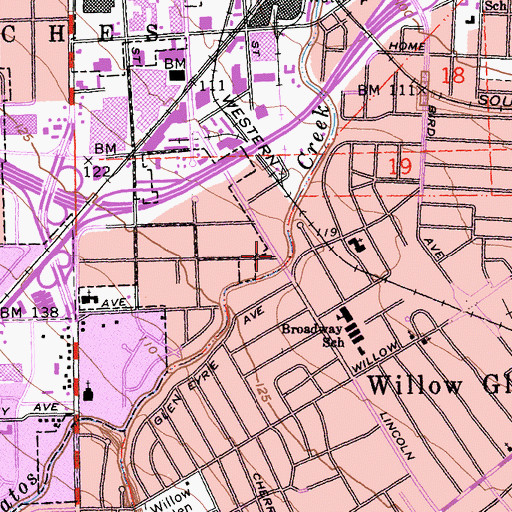 Topographic Map of Saint Vladimir Ukrainian Catholic Mission, CA