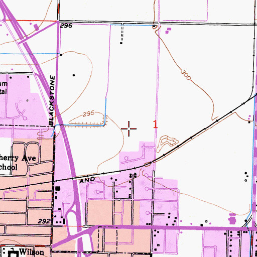 Topographic Map of Live Oak Park, CA