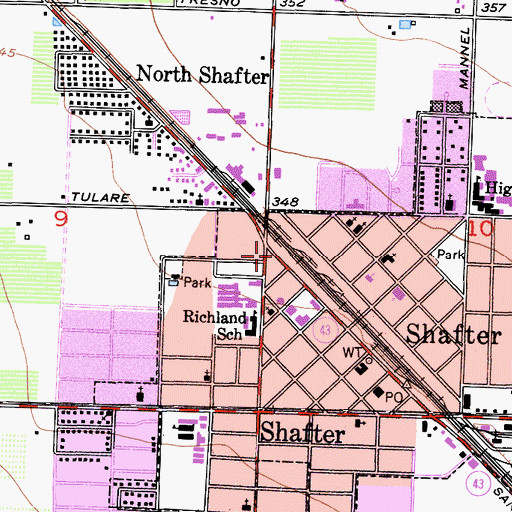 Topographic Map of Depot Museum, CA