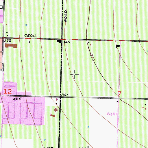 Topographic Map of Church of the Redeemer and Hope, CA