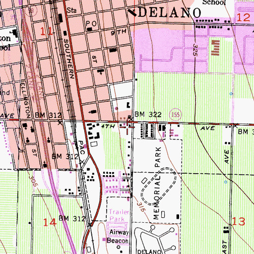 Topographic Map of Heritage Park Museum, CA