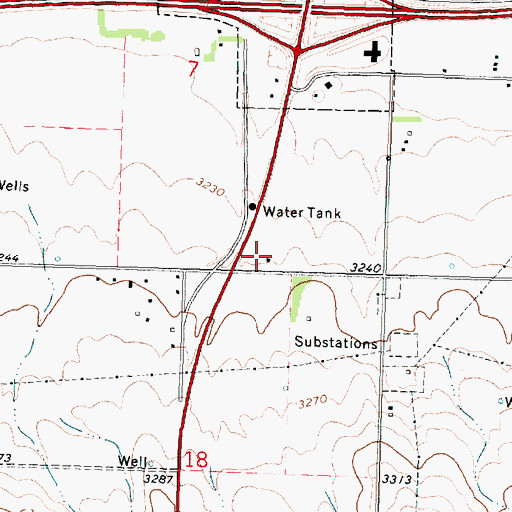 Topographic Map of Meyer Camper Court, NE