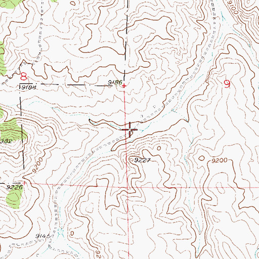 Topographic Map of Early Gulch, CO