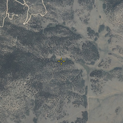 Aerial/Satellite Image of Willow Spring, CO