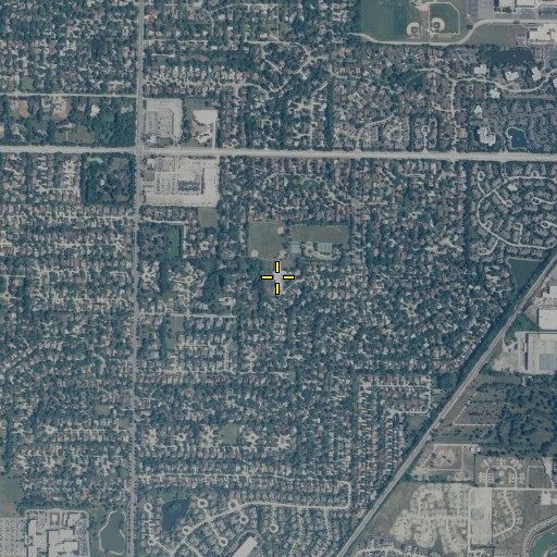 Aerial/Satellite Image of Willowbrook School, IL