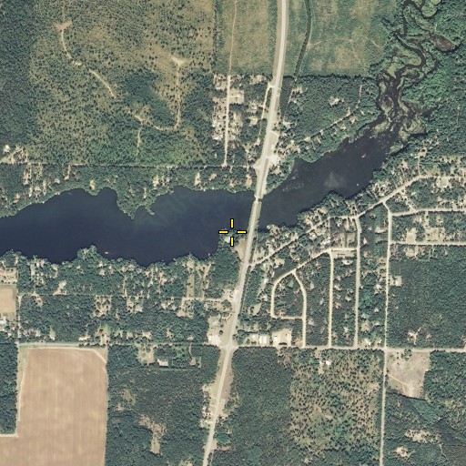 Aerial/Satellite Image of Cottonville, WI